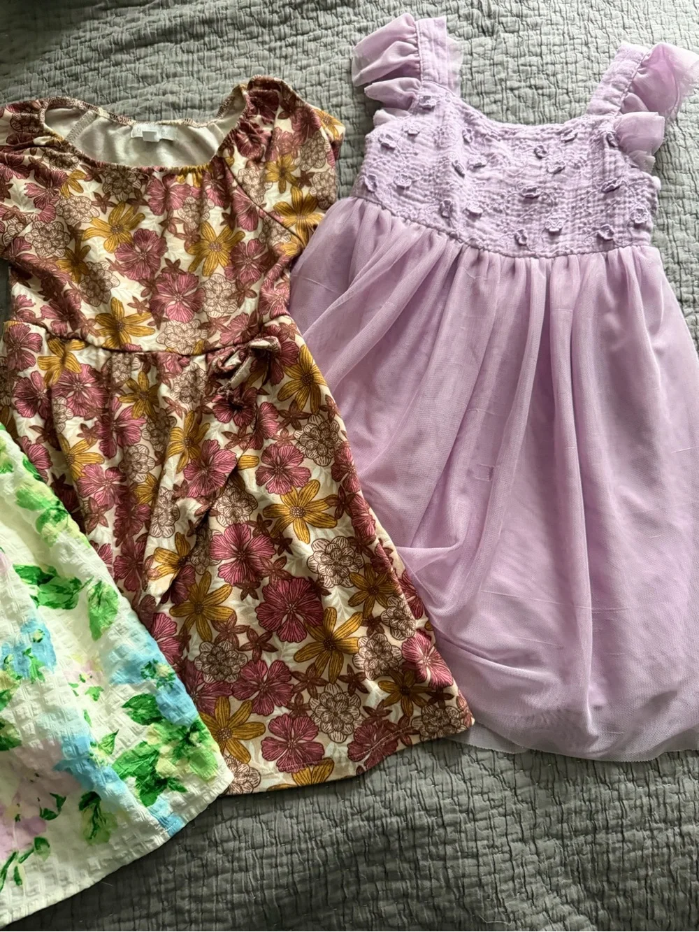 Girls 5T Dress Lot Bundle Old Navy Cat & Jack Floral – 3 Dresses